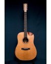 CALVIN SANG CS-7 半缺角手工單板木結他